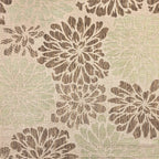 Zinnia Modern Floral Textured Weave Indoor/Outdoor Runner Rug
