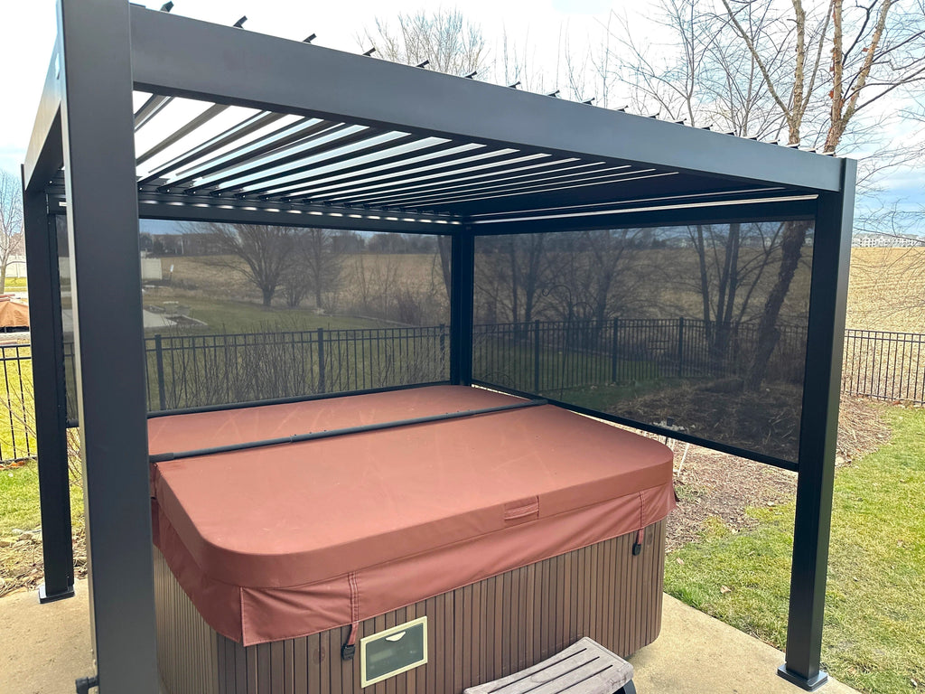Georgetown Louver Outdoor Sun Shelter