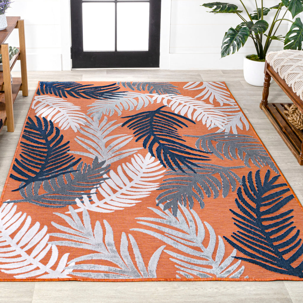 Montego High-Low Tropical Palm Indoor/Outdoor Area Rug