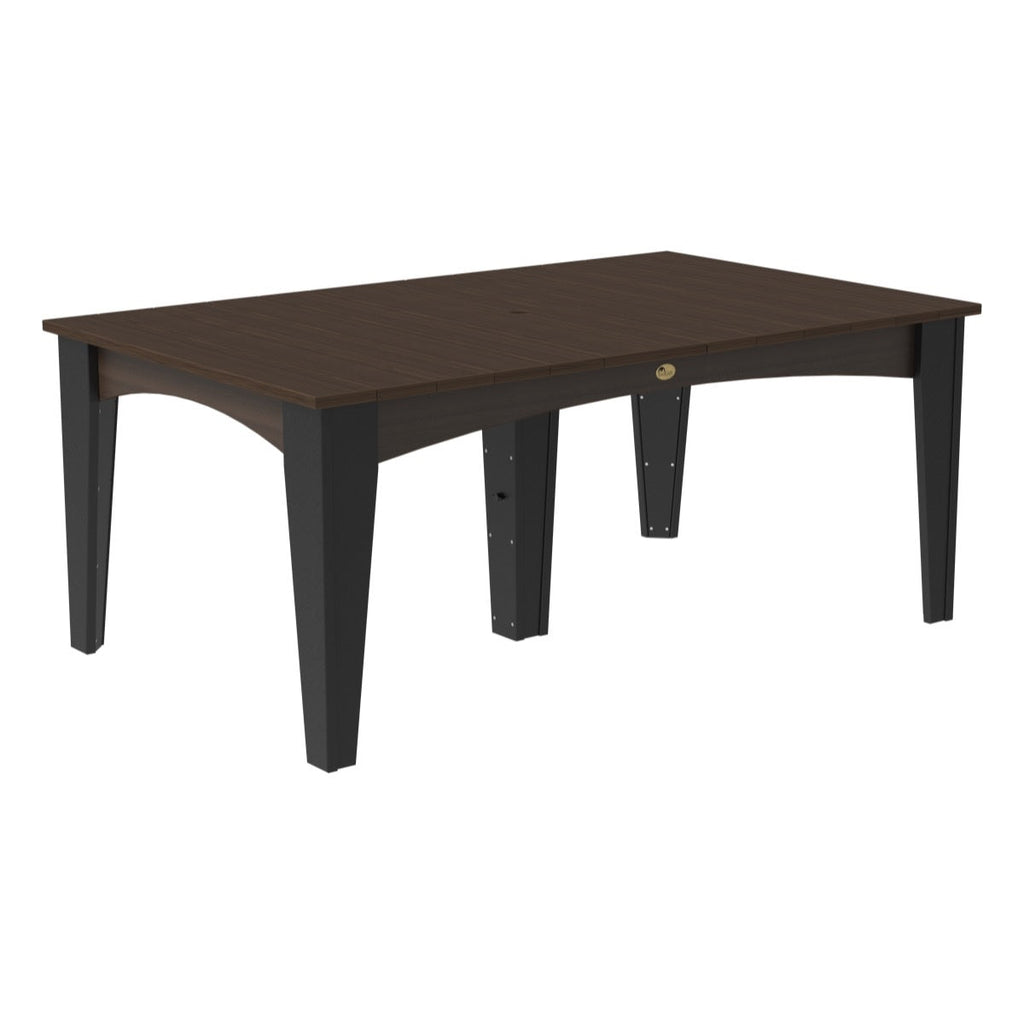 Island 44" x 72" Rectangular Dining Table from LuxCraft