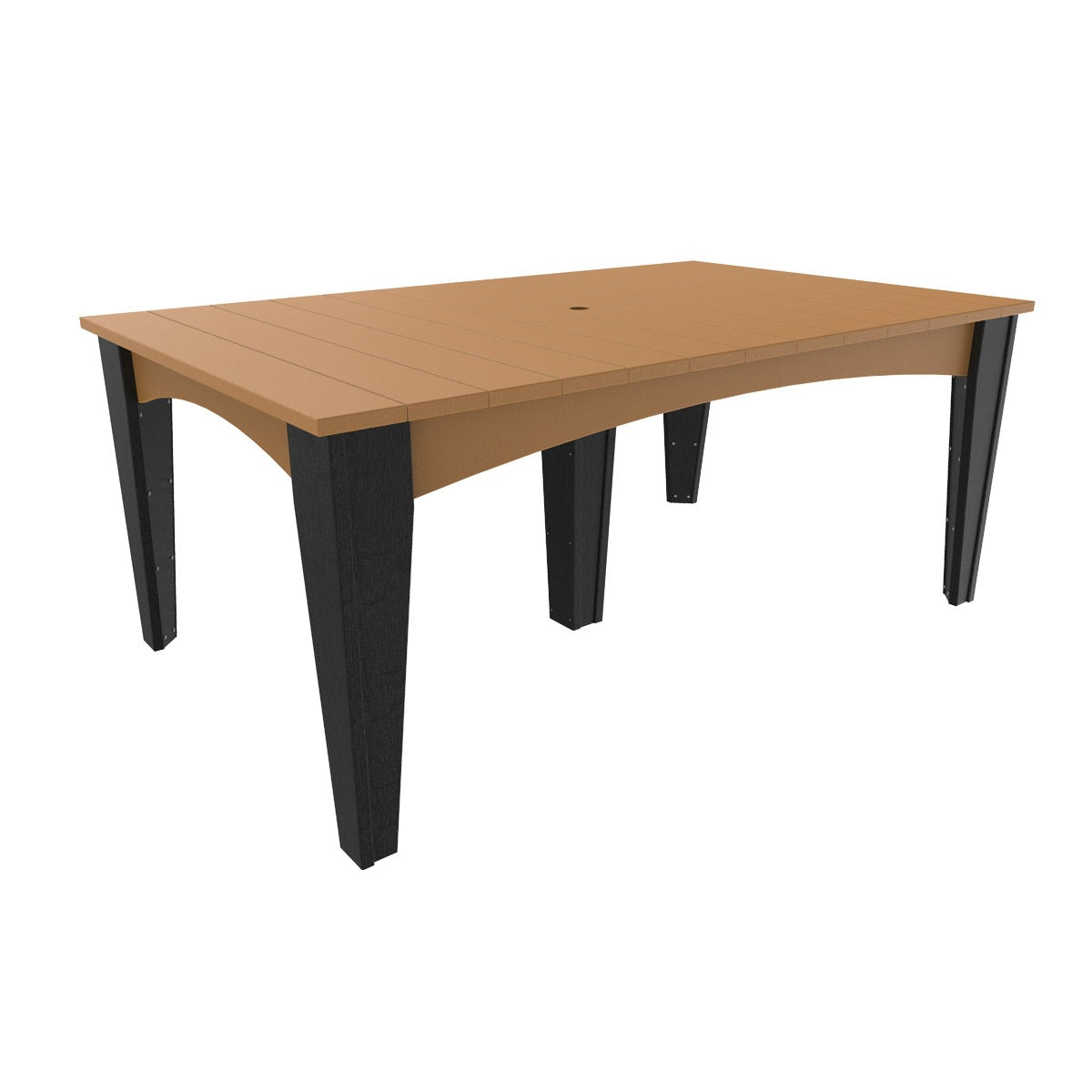 Island 44" x 72" Rectangular Dining Table from LuxCraft