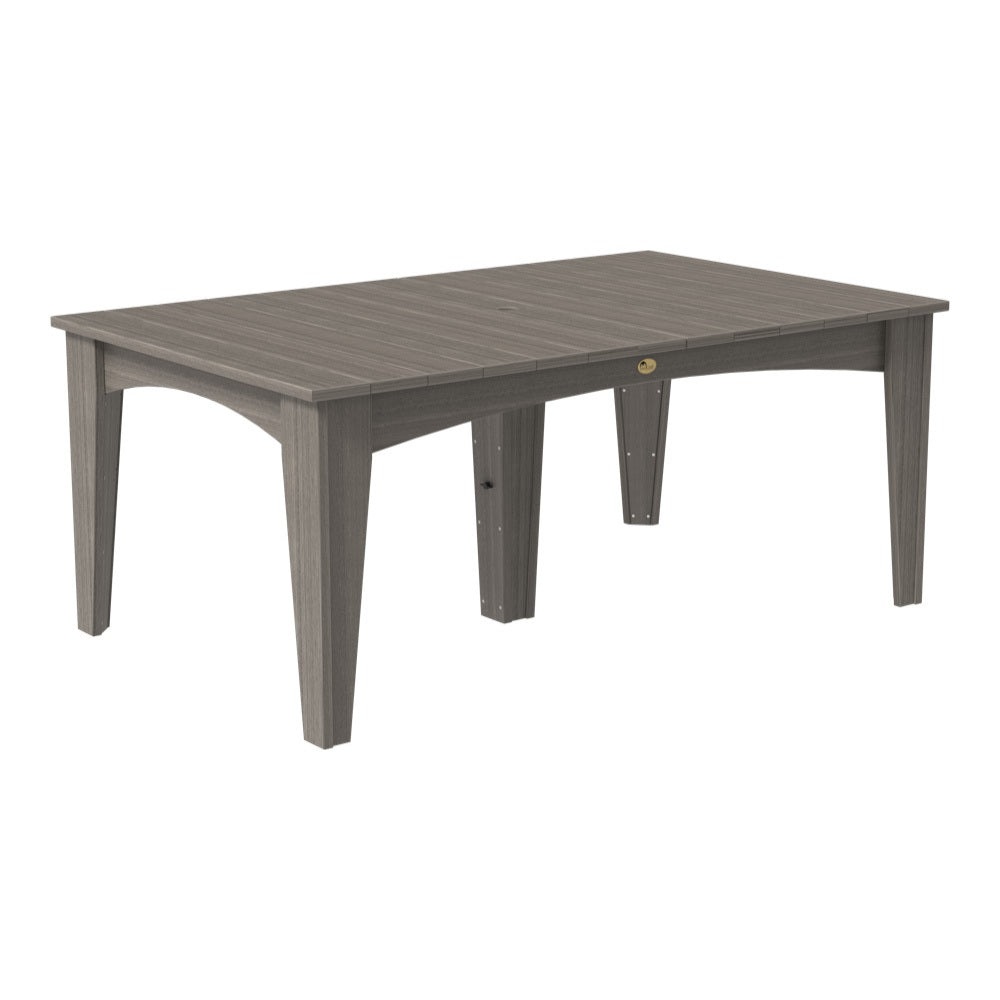 Island 44" x 72" Rectangular Dining Table from LuxCraft