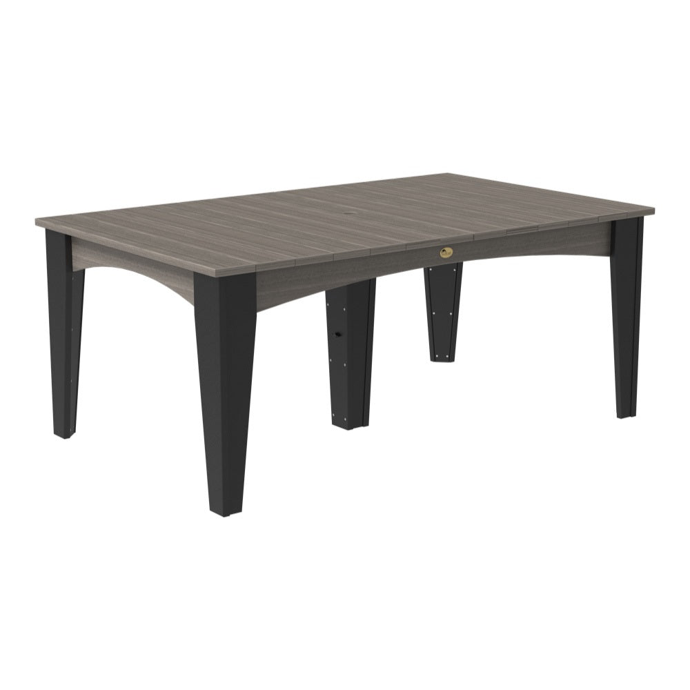 Island 44" x 72" Rectangular Dining Table from LuxCraft