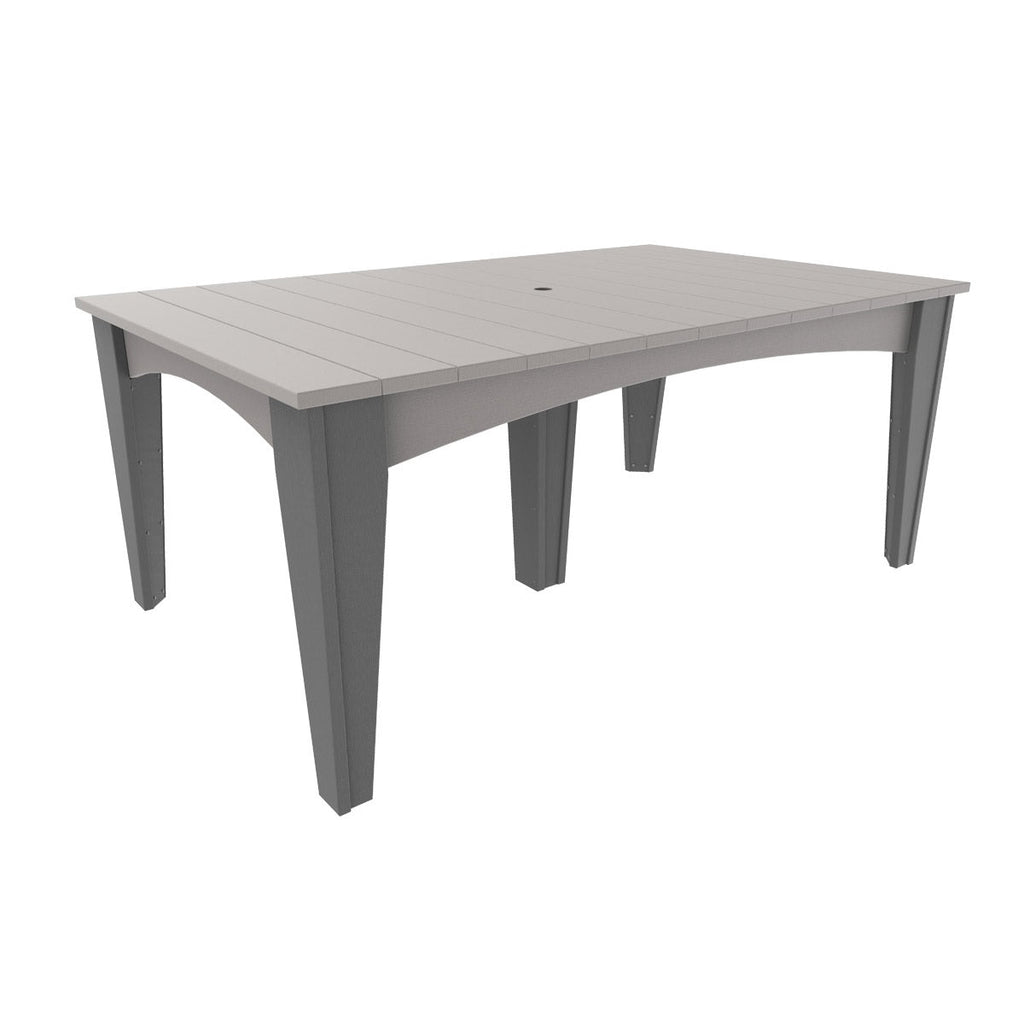 Island 44" x 72" Rectangular Dining Table from LuxCraft