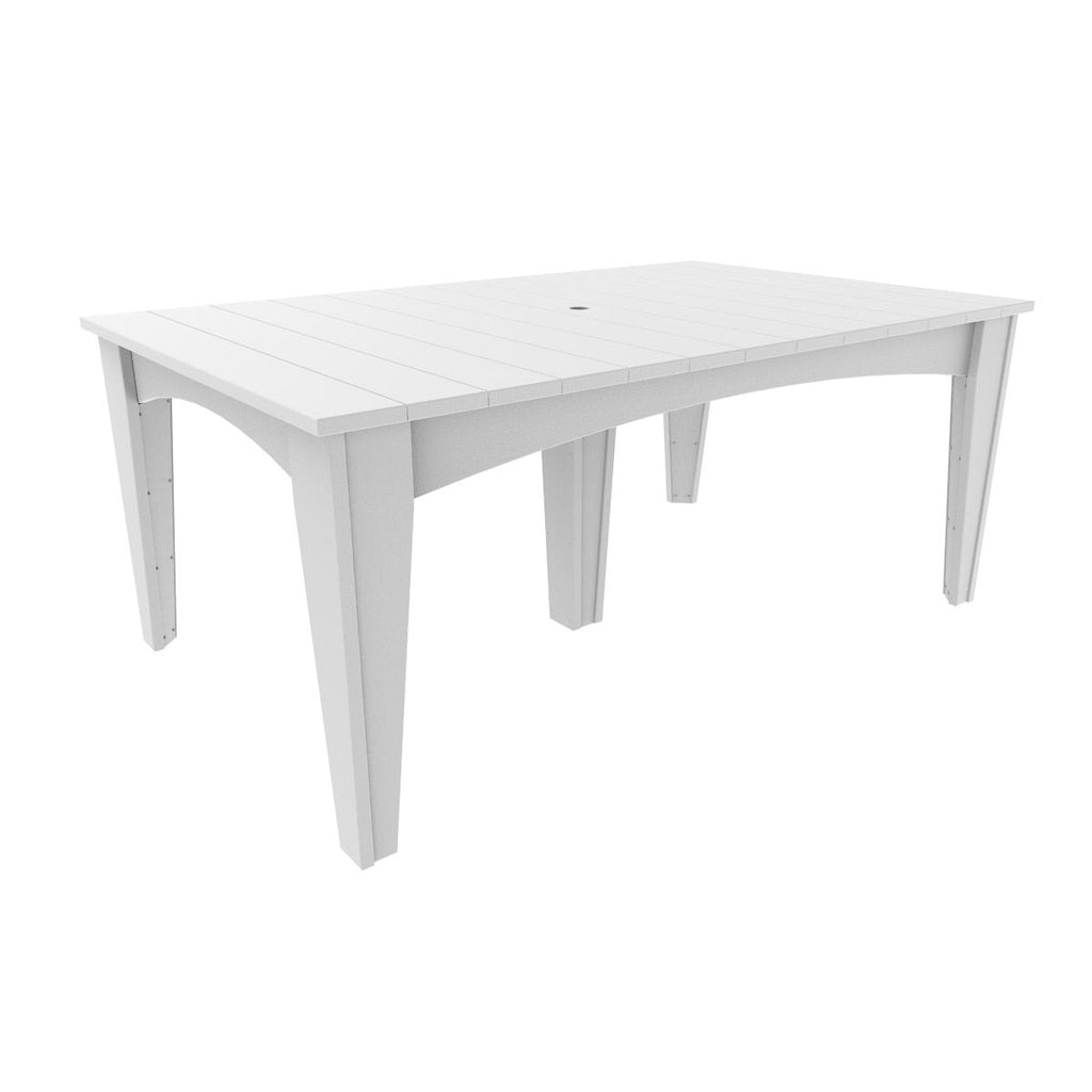 Island 44" x 72" Rectangular Dining Table from LuxCraft