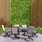Dublin Brown Sling Patio Dining Sets