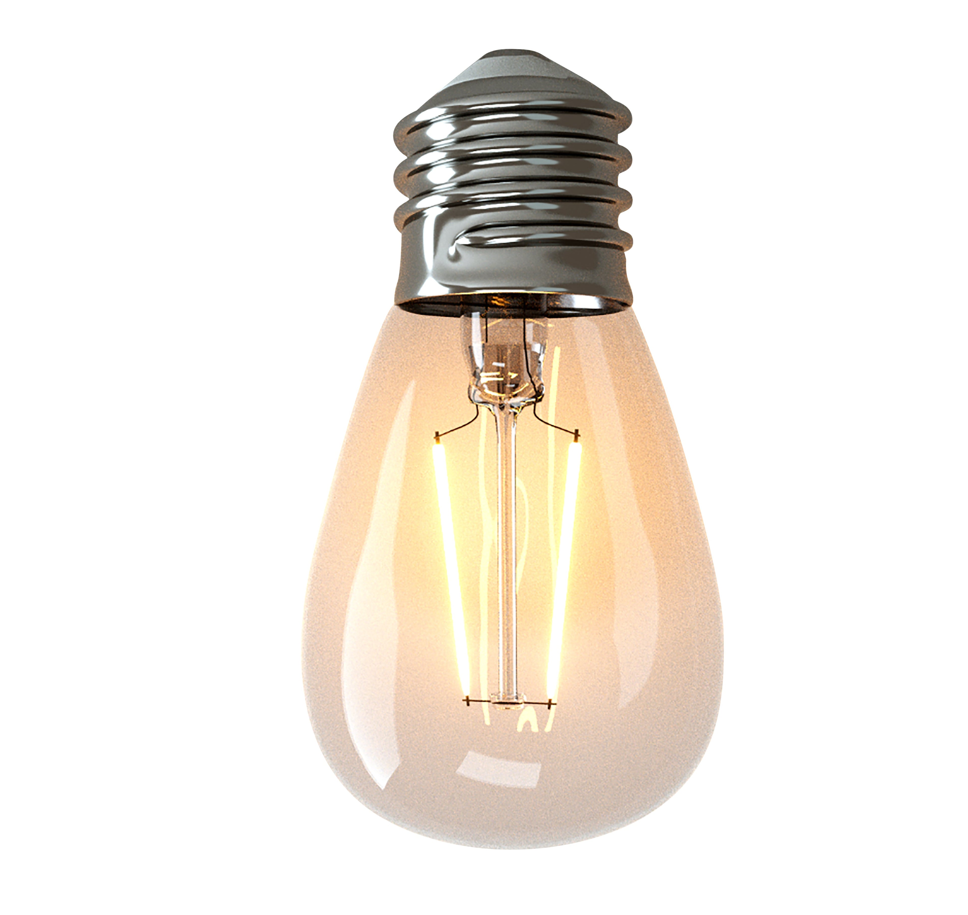 Set of 10 Warm White LED Edison Patio Lights