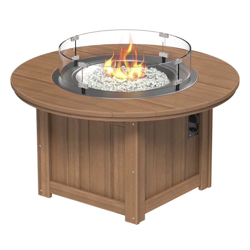 Lumin Fire Pit 46" Round Table from LuxCraft