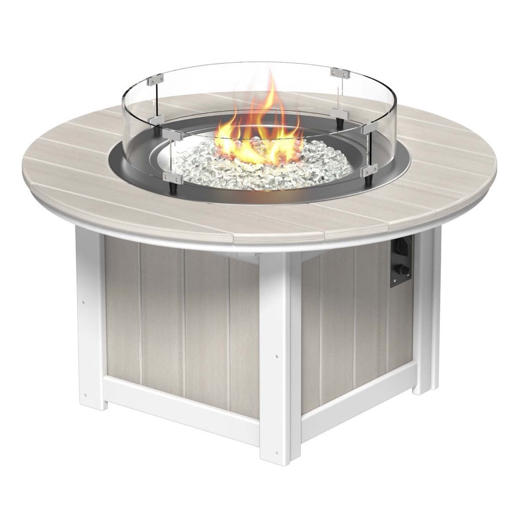 Lumin Fire Pit 46" Round Table from LuxCraft