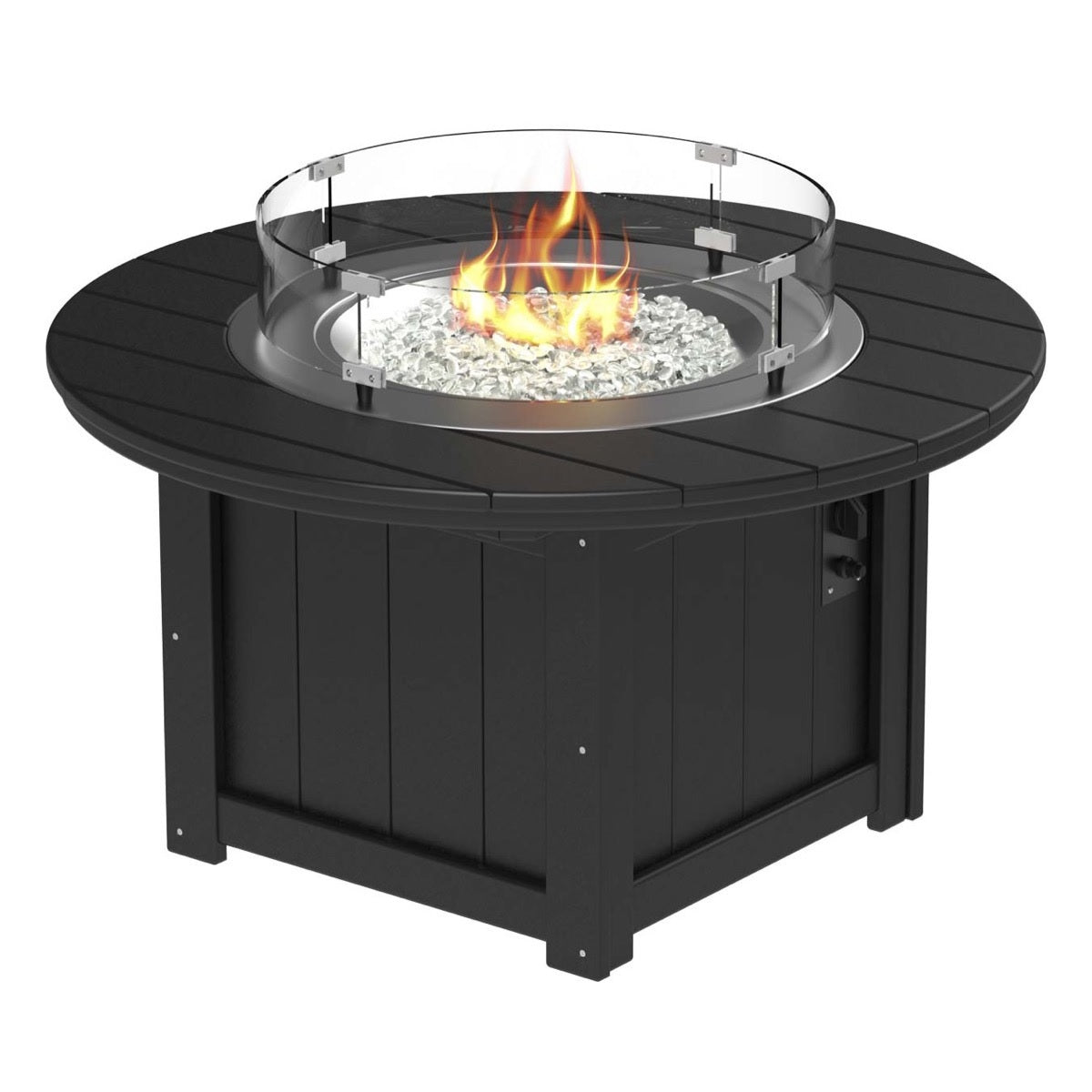 Lumin Fire Pit 46" Round Table from LuxCraft