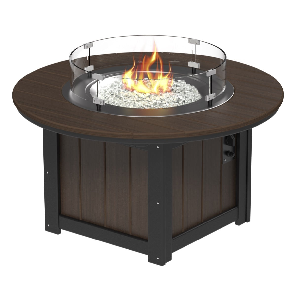 Lumin Fire Pit 46" Round Table from LuxCraft