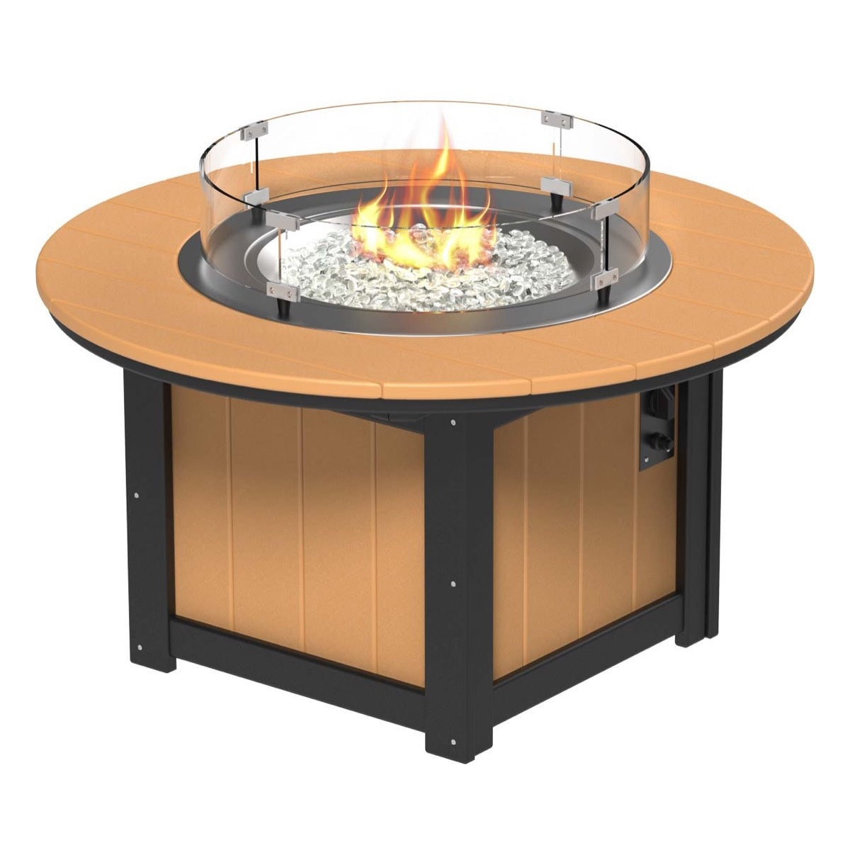 Lumin Fire Pit 46" Round Table from LuxCraft