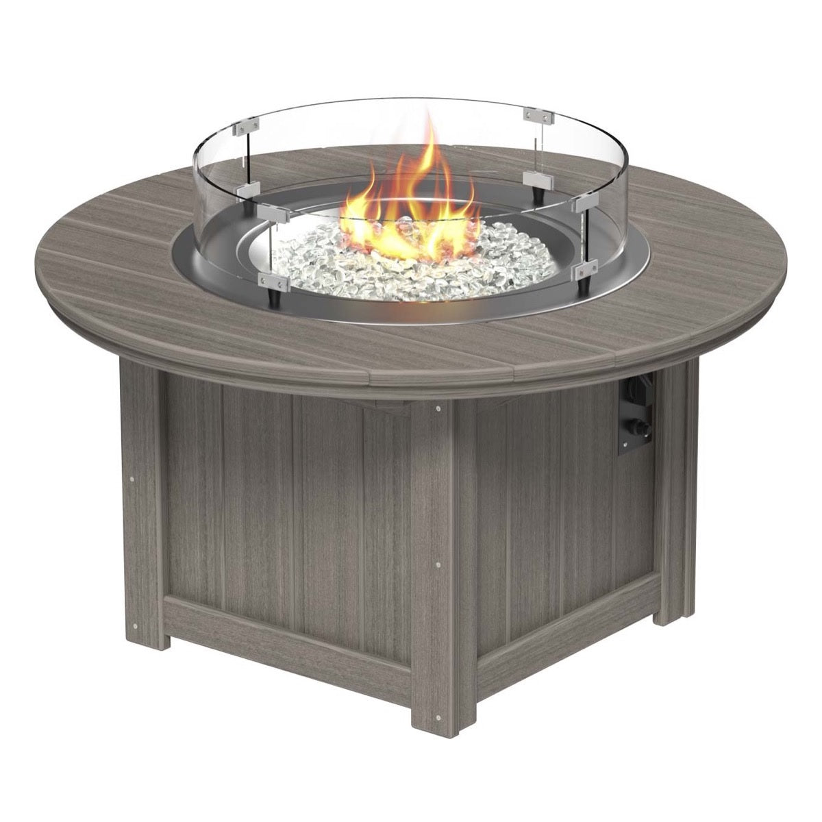 Lumin Fire Pit 46" Round Table from LuxCraft