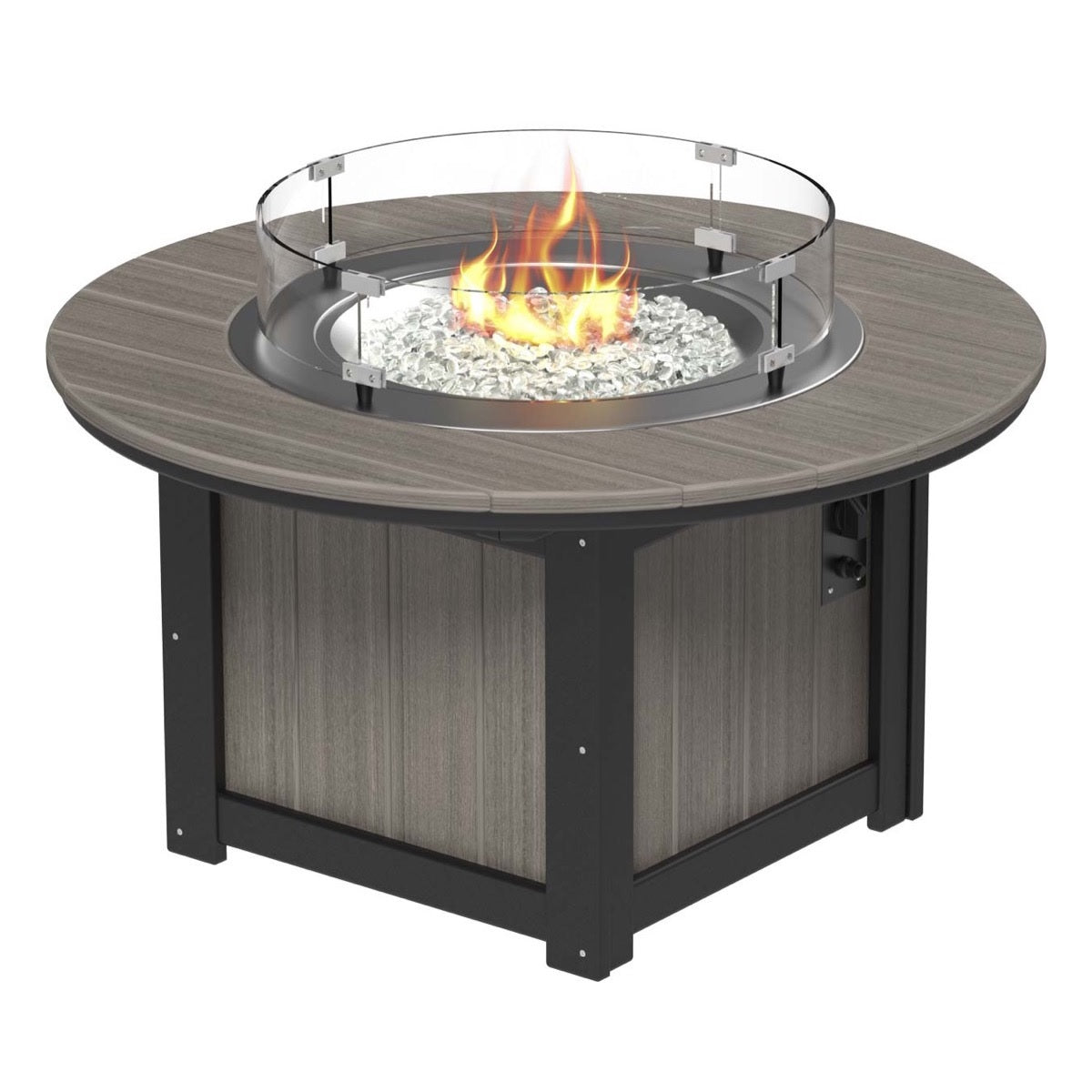 Lumin Fire Pit 46" Round Table from LuxCraft