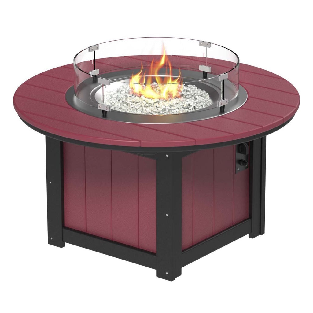 Lumin Fire Pit 46" Round Table from LuxCraft