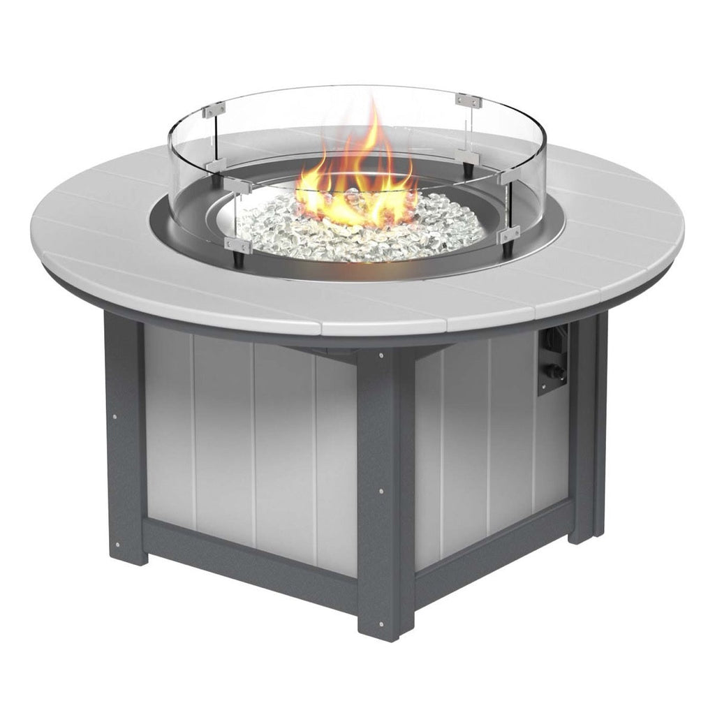 Lumin Fire Pit 46" Round Table from LuxCraft