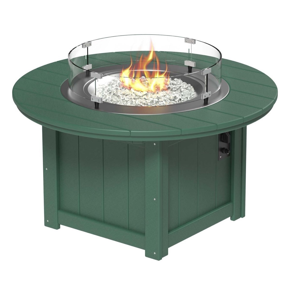 Lumin Fire Pit 46" Round Table from LuxCraft
