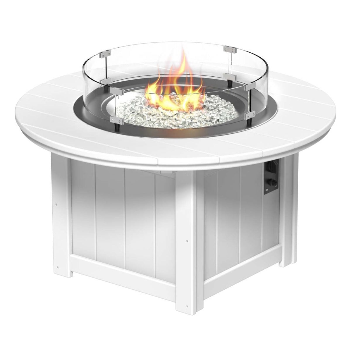 Lumin Fire Pit 46" Round Table from LuxCraft