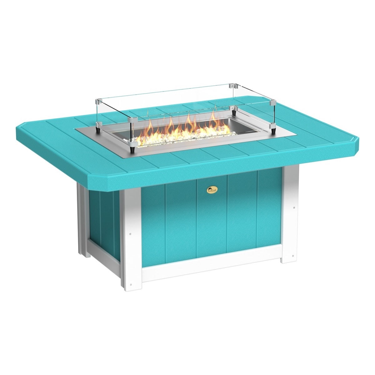 Lumin Fire Pit 51" Rectangular Table from LuxCraft