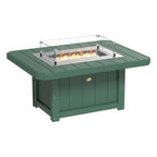 Lumin Fire Pit 51" Rectangular Table from LuxCraft