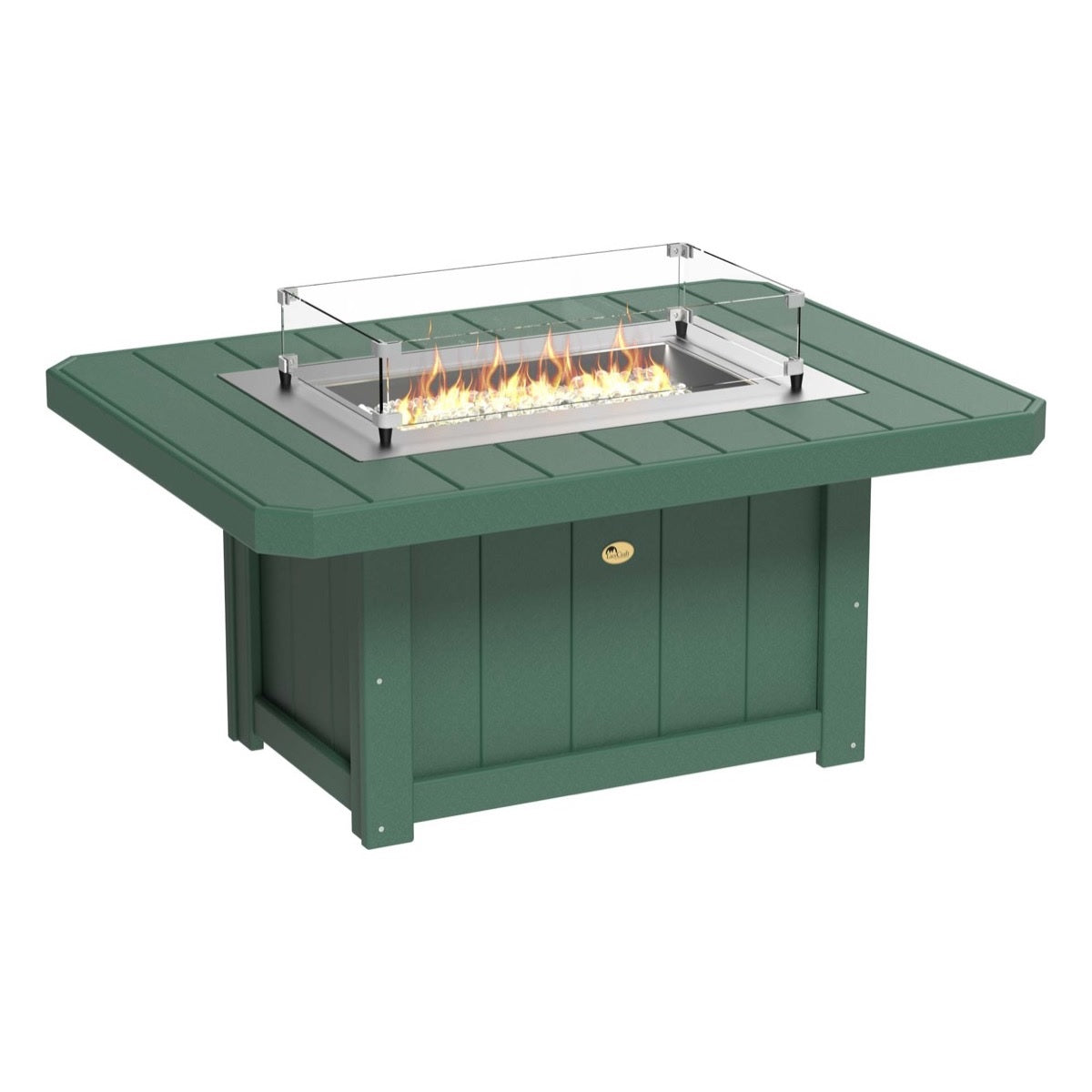 Lumin Fire Pit 51" Rectangular Table from LuxCraft