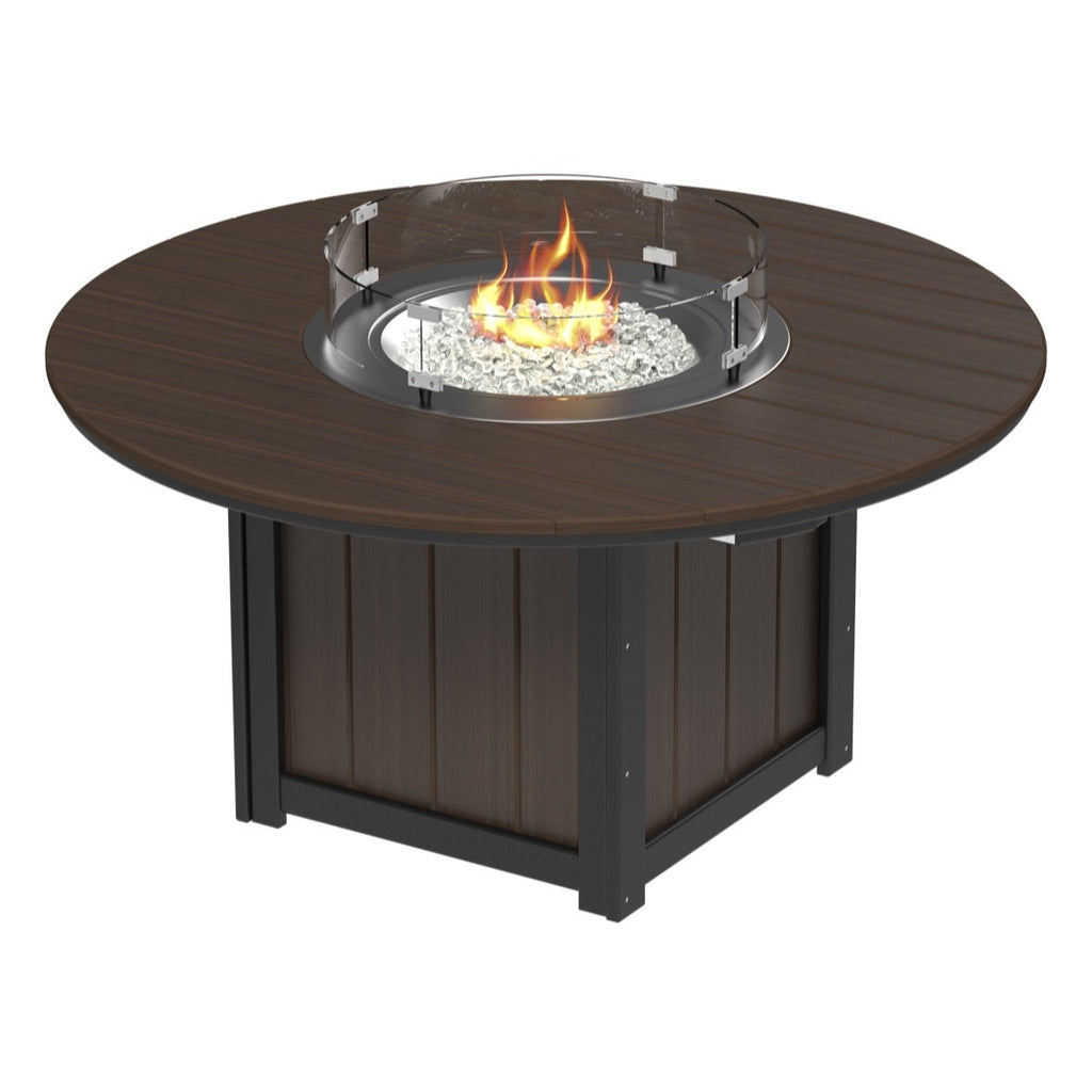 Lumin Fire Pit 60" Round Table from LuxCraft