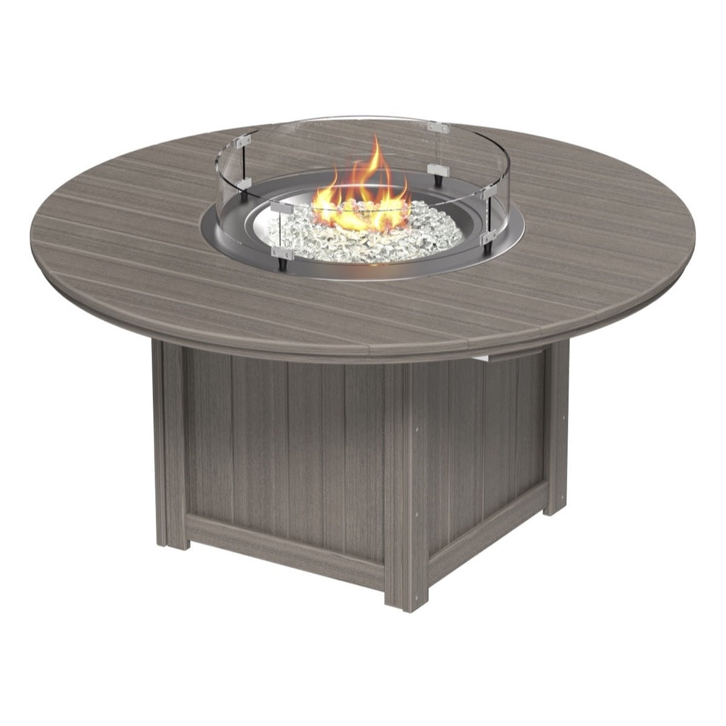 Lumin Fire Pit 60" Round Table from LuxCraft