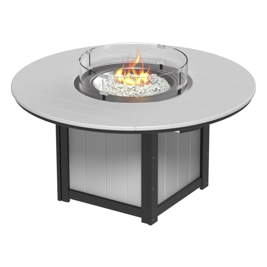 Lumin Fire Pit 60" Round Table from LuxCraft