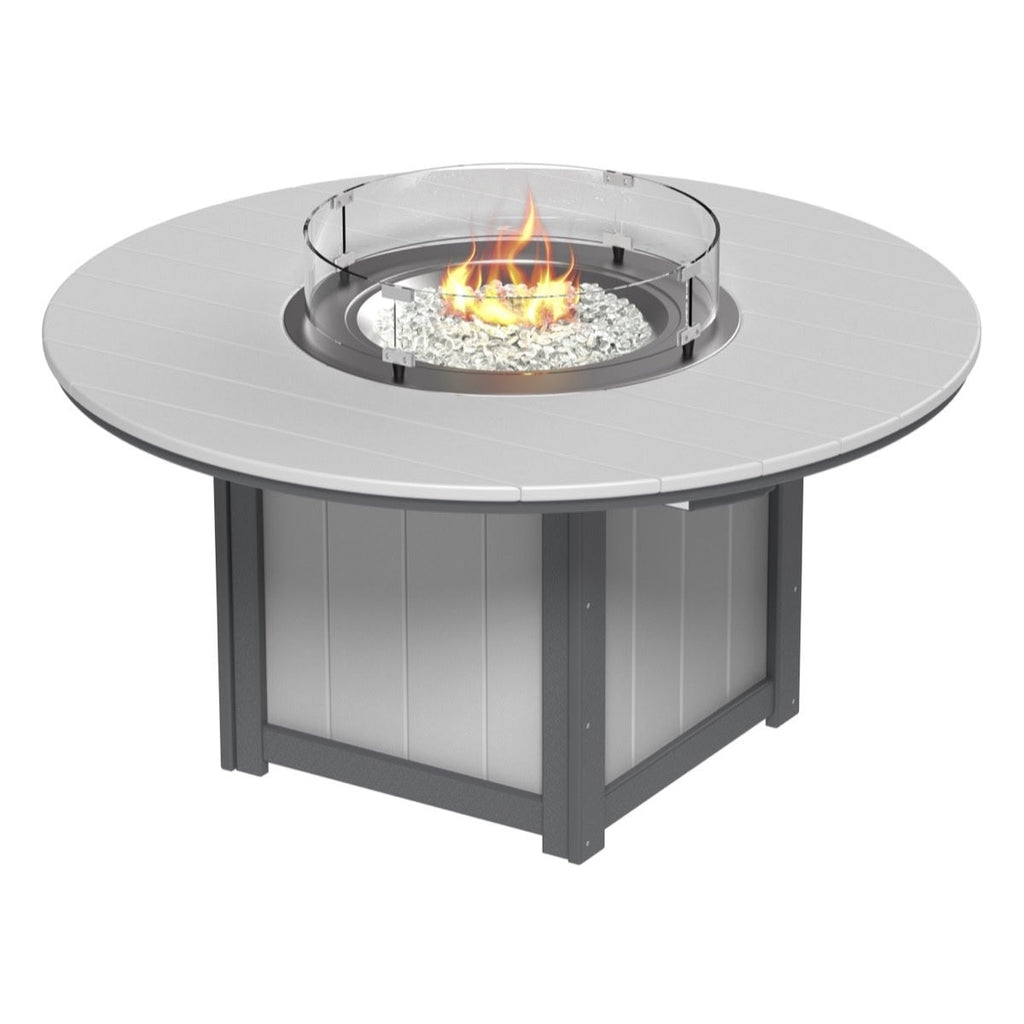 Lumin Fire Pit 60" Round Table from LuxCraft