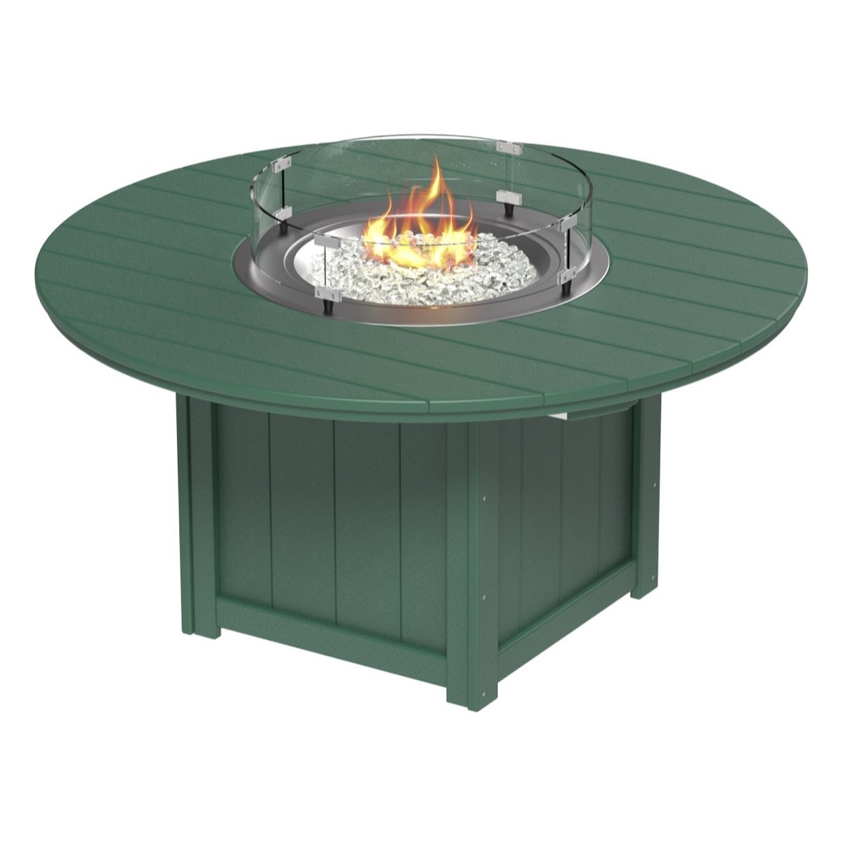 Lumin Fire Pit 60" Round Table from LuxCraft
