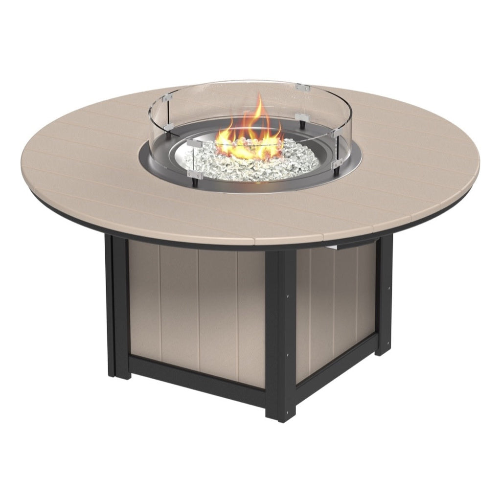 Lumin Fire Pit 60" Round Table from LuxCraft