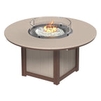 Lumin Fire Pit 60" Round Table from LuxCraft