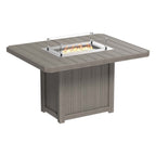 Lumin Fire Pit 62" Rectangular Table from LuxCraft
