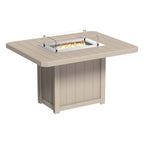 Lumin Fire Pit 62" Rectangular Table from LuxCraft