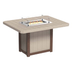 Lumin Fire Pit 62" Rectangular Table from LuxCraft