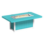 Lumin Fire Pit 79" Rectangular Table from LuxCraft