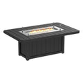 Lumin Fire Pit 79" Rectangular Table from LuxCraft