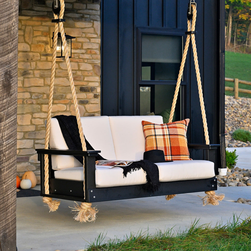 Lanai Deep Seating Loveseat Swing from LuxCraft