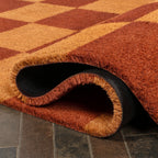 Porter Classic Farmhouse Checkered Coir Indoor/Outdoor Doormat