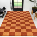 Porter Classic Farmhouse Checkered Coir Indoor/Outdoor Doormat