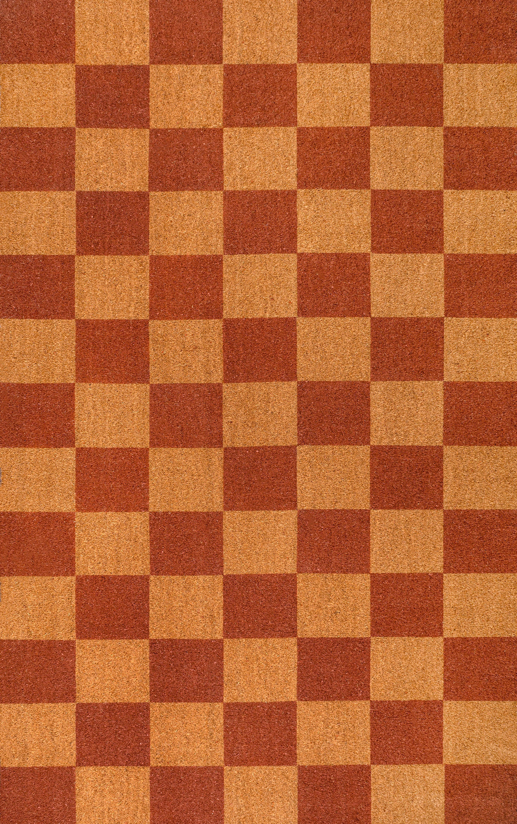 Porter Classic Farmhouse Checkered Coir Indoor/Outdoor Doormat