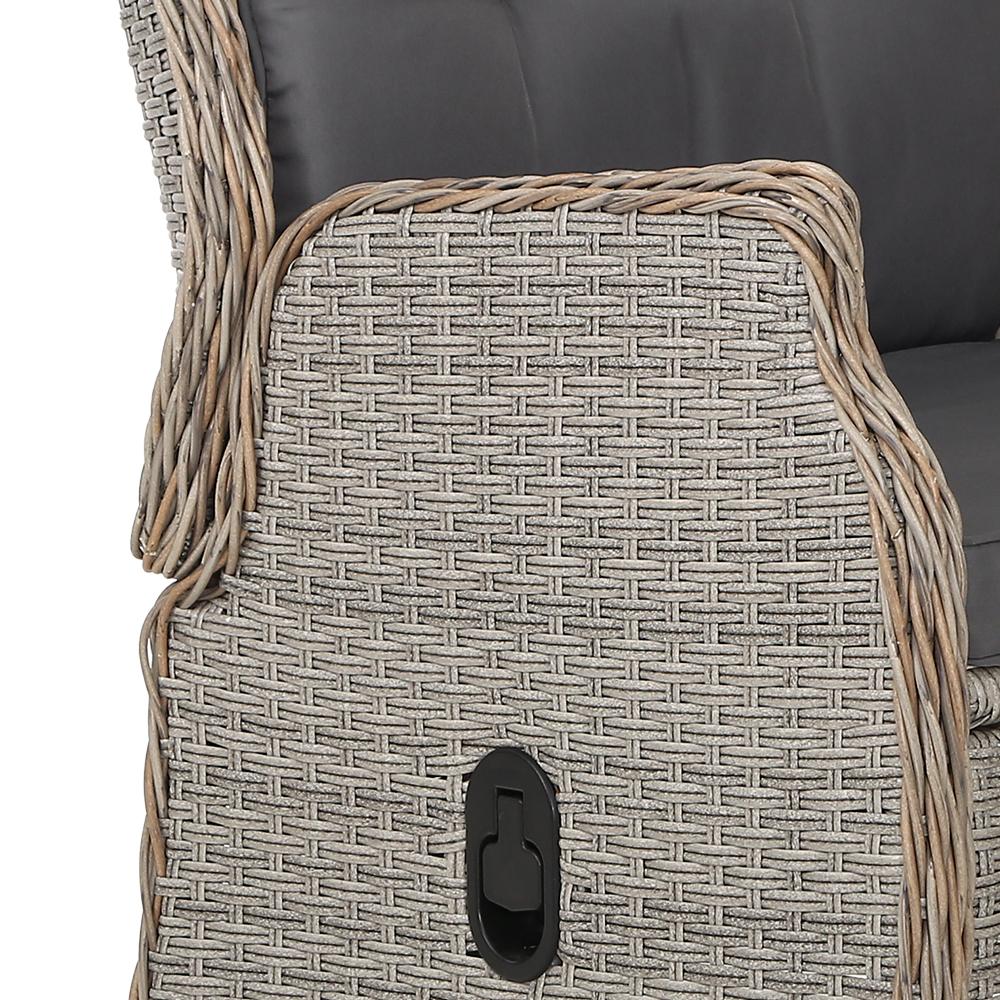Gardeon Recliner Chair Sun lounge Wicker Lounger Outdoor Furniture