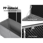 Gardeon Outdoor Storage Box 490L Container Lockable Garden Bench Tools