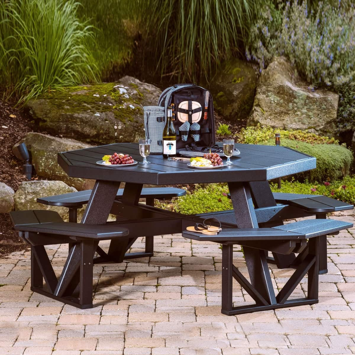 Octagon Picnic Table from LuxCraft