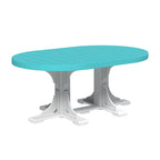 4' x 6' Oval Dining Table from LuxCraft