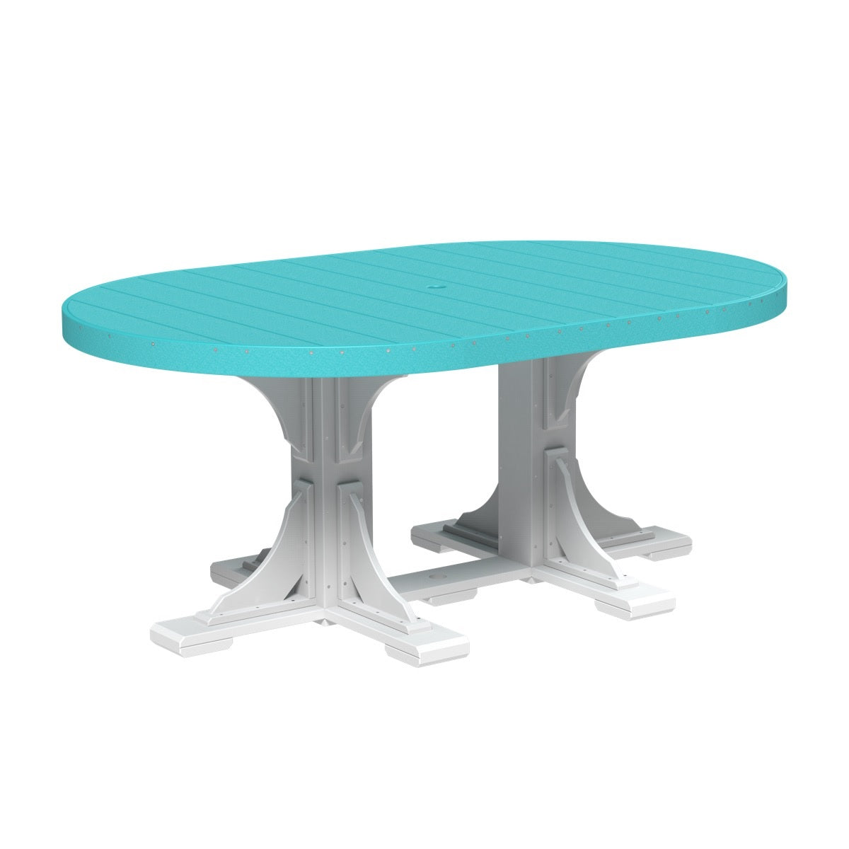 4' x 6' Oval Dining Table from LuxCraft