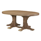 4' x 6' Oval Dining Table from LuxCraft