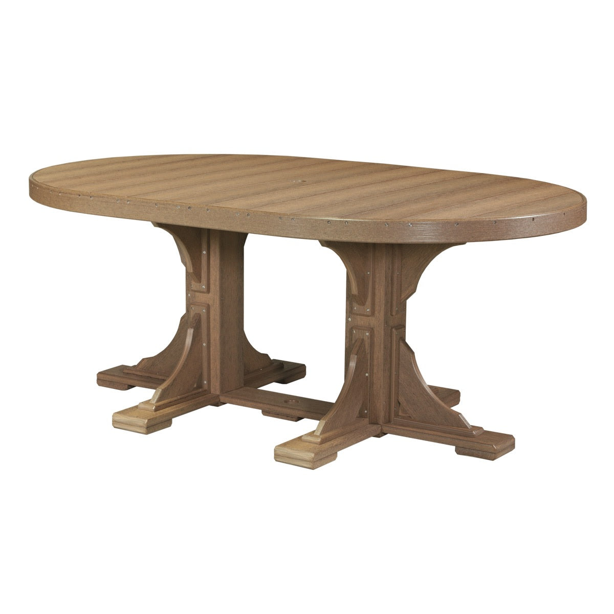 4' x 6' Oval Dining Table from LuxCraft