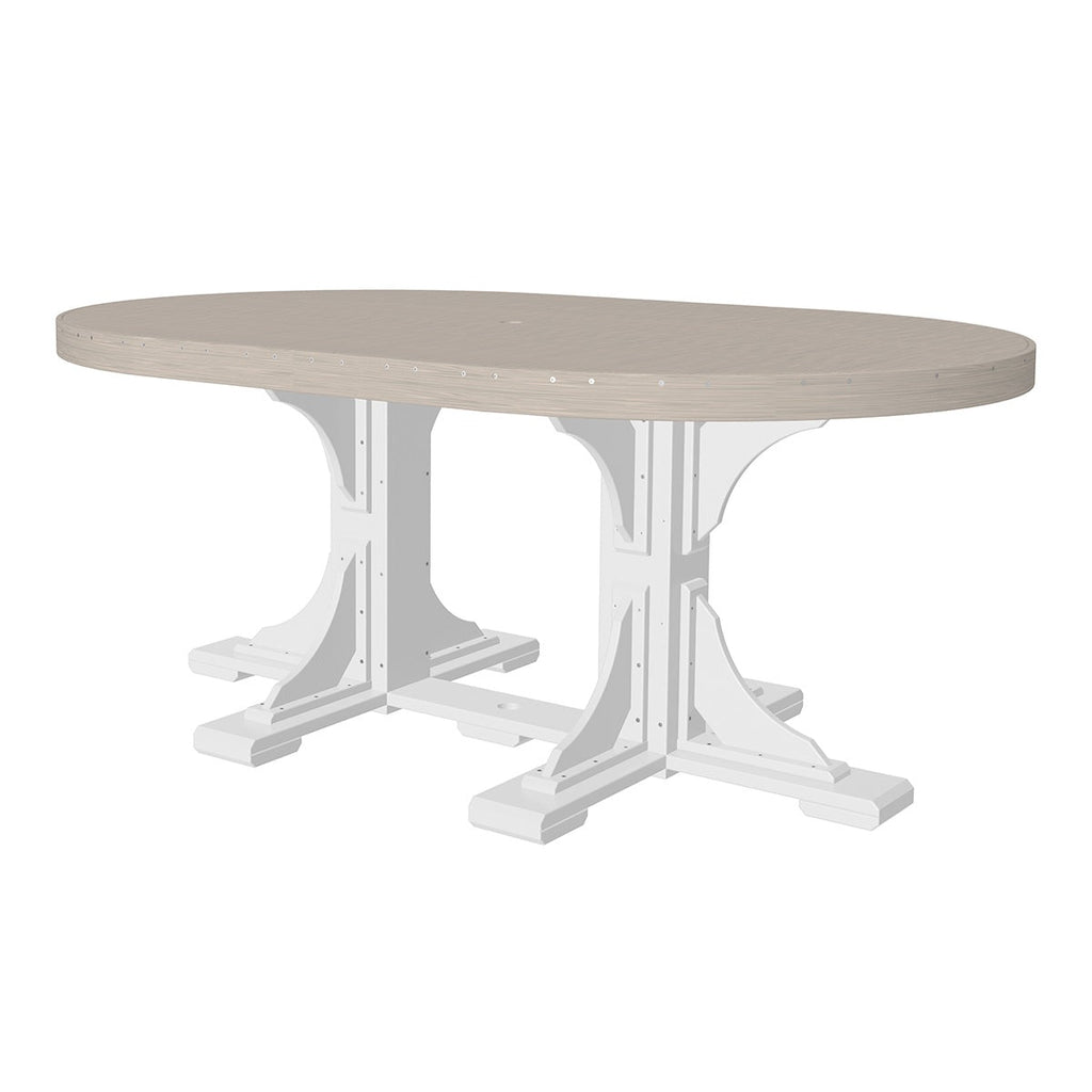 4' x 6' Oval Dining Table from LuxCraft