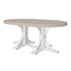 4' x 6' Oval Dining Table from LuxCraft